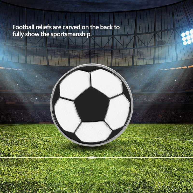 VGEBY Soccer Flip Coin, Anti-Rust Hard Alloy Football Referee Judge Toss Coins Pick Side with Case for Matches Training - BeesActive Australia