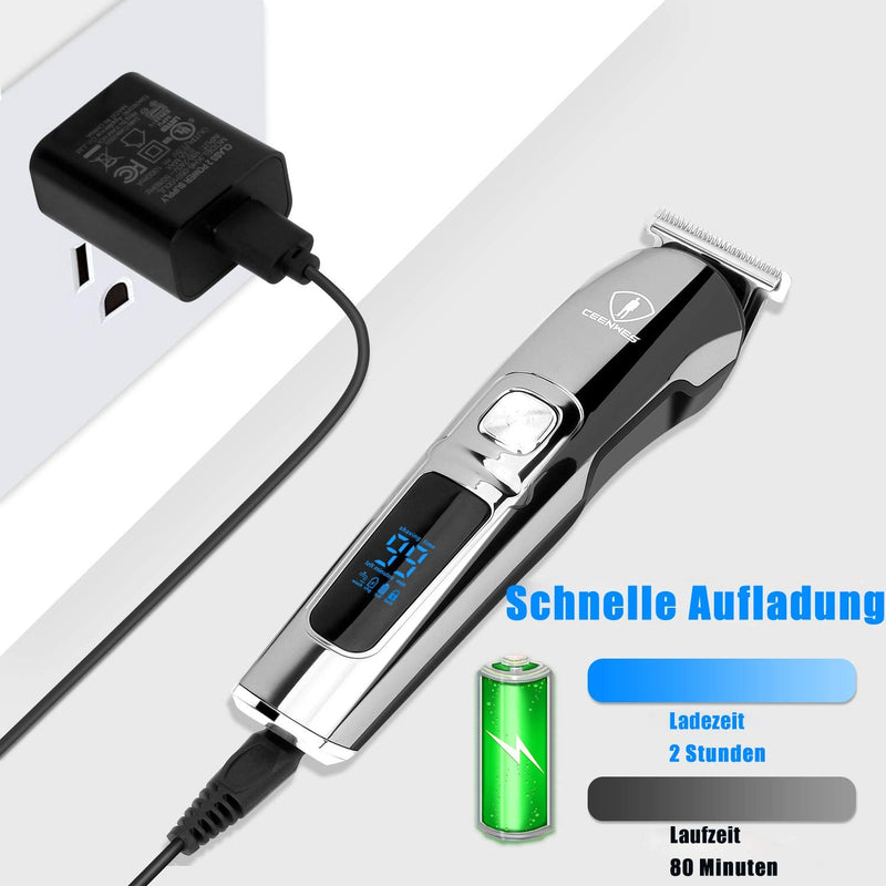 Ceenwes Beard Trimmer Hair Clippers Professional Mens Grooming Kit Cordless Waterproof Nose Trimmer Body Gifts for Men - BeesActive Australia