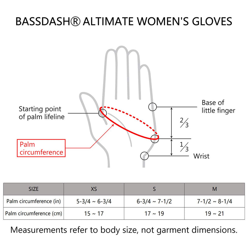 [AUSTRALIA] - Bassdash ALTIMATE UPF 50+ Women’s Fishing Gloves UV Sun Protection Fingerless Gloves for Kayaking Paddling Hiking Cycling Driving Shooting Training Rosy Clouds Small 