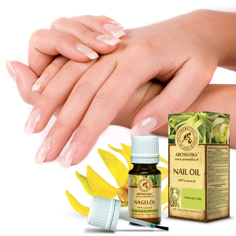 Nail Oil Cuticle 0.34oz - Includes a Mix of 100% Pure & Natural Grapeseed - Jojoba - Lemon - Ylang Essential Oils for Nail Growth - Strength - Elasticity - Cuticle Oil - Nail Care - BeesActive Australia