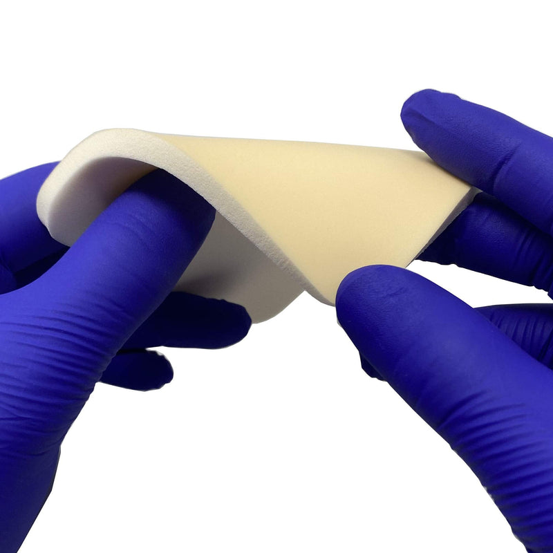 Cutiderm Foam Non-Adhesive Sterile Wound Dressing 10cm x 10cm - Pack of 10 Dressings 10 Count (Pack of 1) - BeesActive Australia