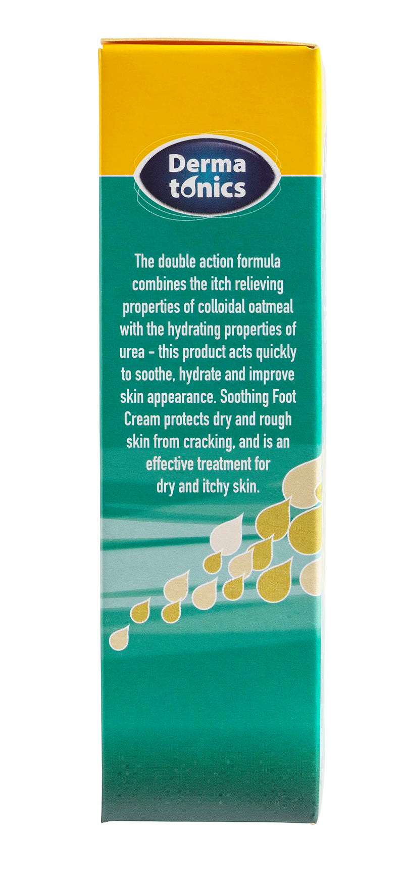 Dermatonics Soothing Foot Cream - Rapid Relief for Athlete’s foot, Dermatitis, Dry Skin Conditions with Calming Colloidal Oatmeal | Suitable for Diabetics and is Vegan-friendly | 70 ml 70 ml (Pack of 1) - BeesActive Australia