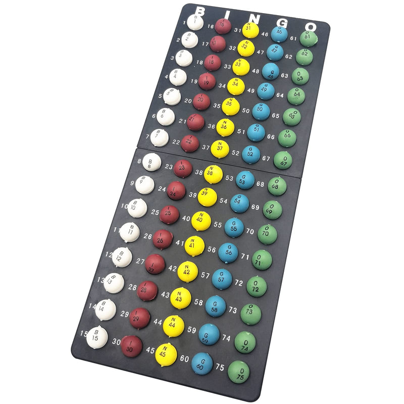 Yuanhe 3/5 inch Multi-Color Plastic Replacement Bingo Balls for Bingo Games ¡­ 15mm diameter - BeesActive Australia