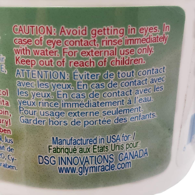 GLY MIRACLE Laboring Hands Skin Humectant 4 oz Gel Hand Cream Protective Layer Locks Intense Moisture to Repair Extremely Dry Cracked Callous Hands & Cuticles; Smoothes & Softens; Unscented - BeesActive Australia