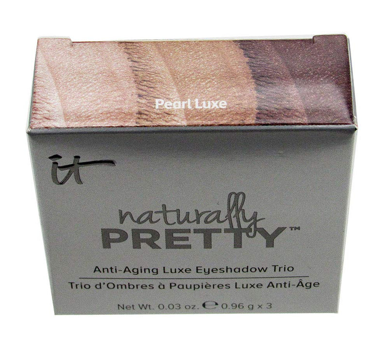 It Cosmetics Naturally Pretty Eyeshadow Trio - Color - Luxe Pearl - BeesActive Australia