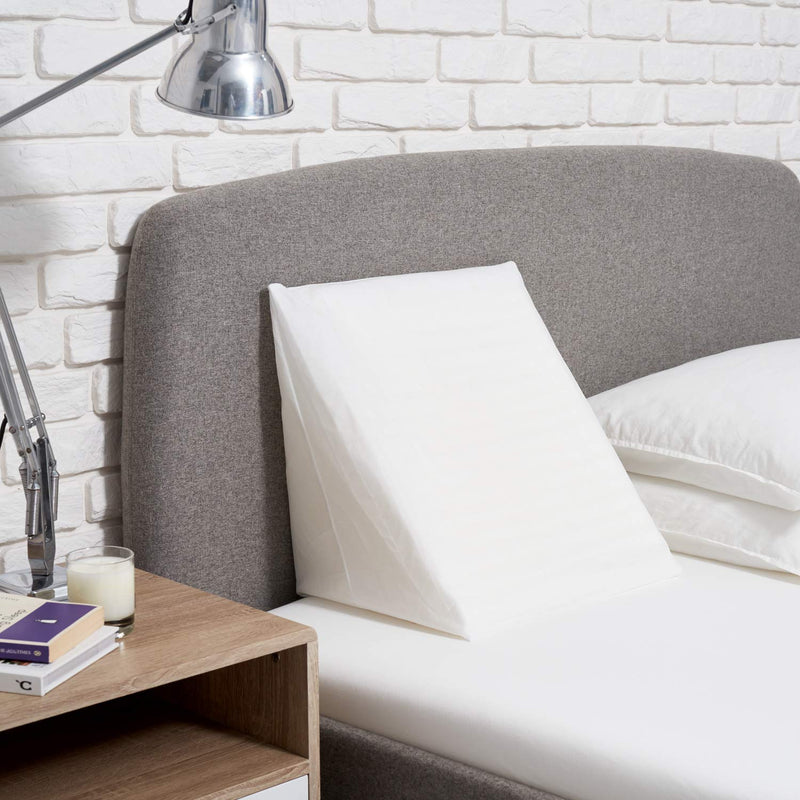 Proheeder Wedge Pillow for Reading and Watching in Bed - Support Cushion for Back, Leg and Knee Prop Up - Helps with Acid Reflux - Made in Foam with Removable and Washable Cover - Made in Portugal Bed Wedge Cushion - BeesActive Australia