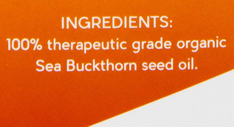 SIBU Premium Omega 7 Sea Buckthorn Seed Oil, 30 ml - BeesActive Australia
