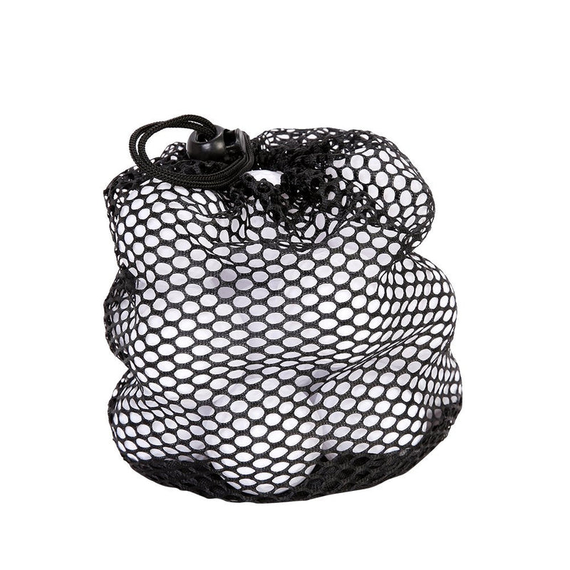 Tbest 3 Size Nylon Mesh Drawstring Pouch Golf Balls Holder Storage Bag Black Small - BeesActive Australia