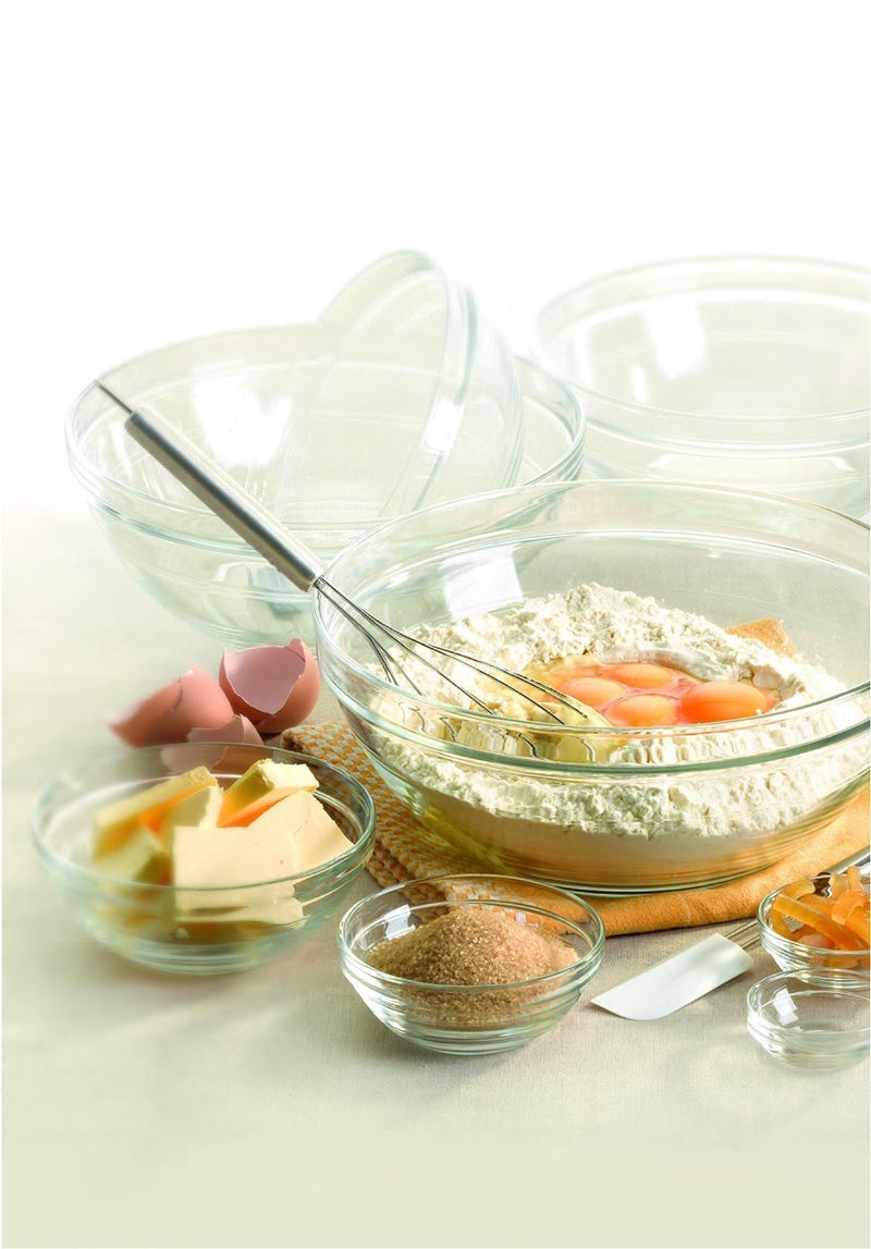 Duralex Made In France Lys Stackable Glass Bowl (Set of 4), 1 oz., 2.3 Inches, Clear 1.25 oz - BeesActive Australia