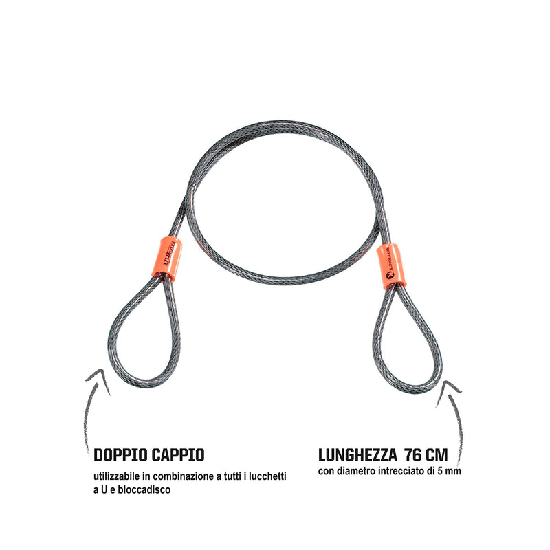 Kryptonite KryptoFlex Looped Bike Security Cable - BeesActive Australia