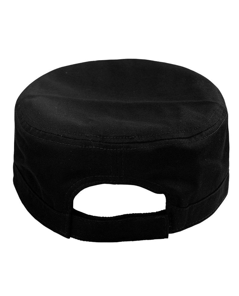 NYFASHION101 Fashionable Solid Color Unisex Adjustable Strap Cadet Cap Black - BeesActive Australia
