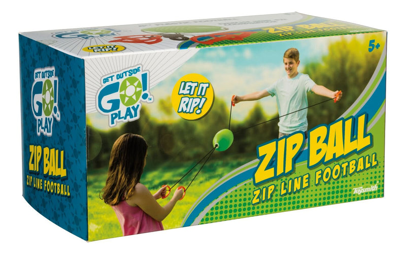 [AUSTRALIA] - Toysmith Zip Ball, Multi 