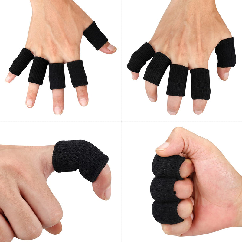 TONITTO 40Pcs Finger Protector Sleeves Finger Splints Supports for Arthritis Finger Protectors for Sport - BeesActive Australia