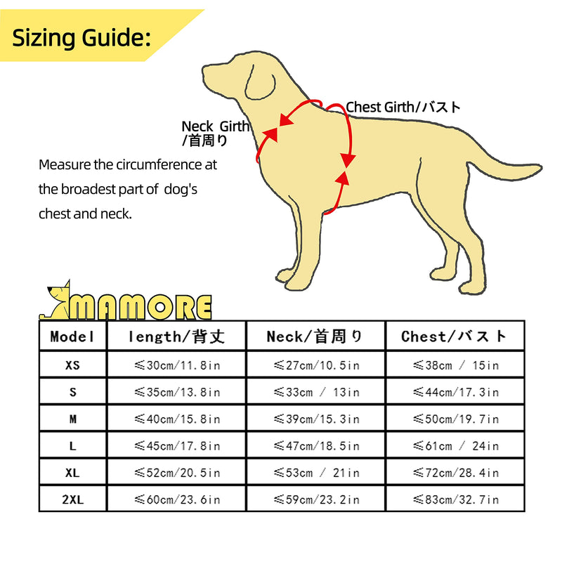 Waterproof Dog Raincoat, Adjustable Reflective Lightweight Pet Rain Clothes with Poncho Hood Yellow Large - BeesActive Australia