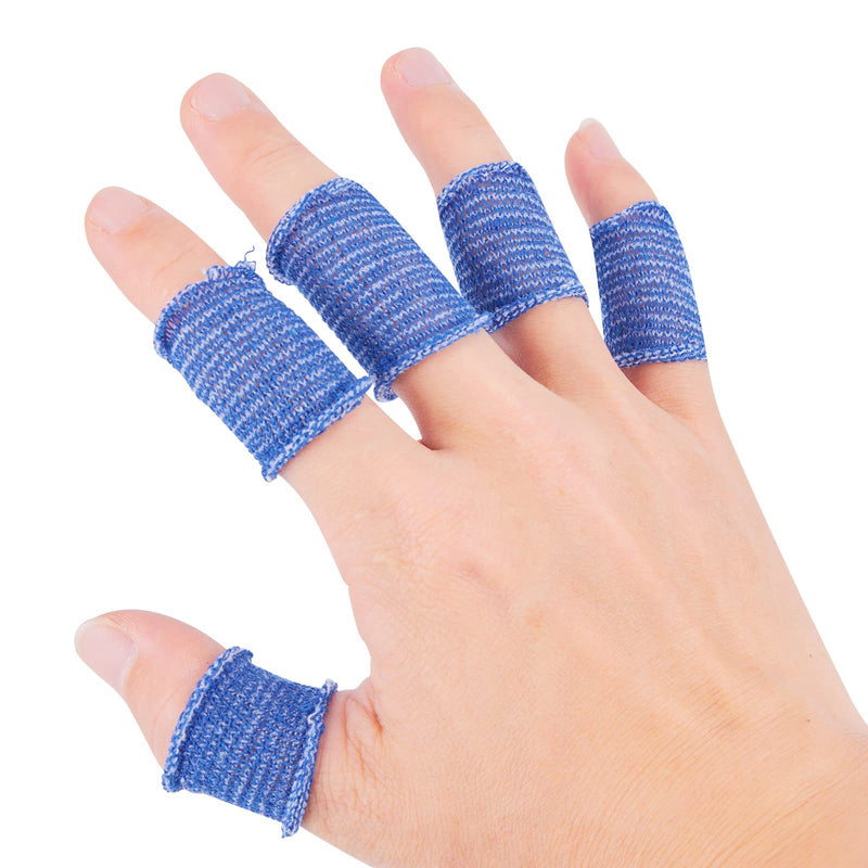 20 Pieces Finger Cots, Finger Bandage Finger Roll Tubular Bandage Dressings Finger Bandage Finger Covers Protection for Finger Tips, Thumb Bandage for Cargo Handling Gardening Work Sports and Fitness - BeesActive Australia