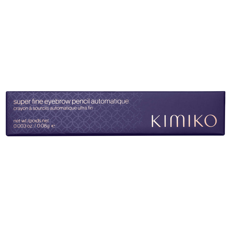 KIMIKO Super Fine Eyebrow Pencil Automatique - Coffee (Twist Up Pencil, Long Wear Formula, Comes with Covered Brush for Natural Looking Brows) - BeesActive Australia