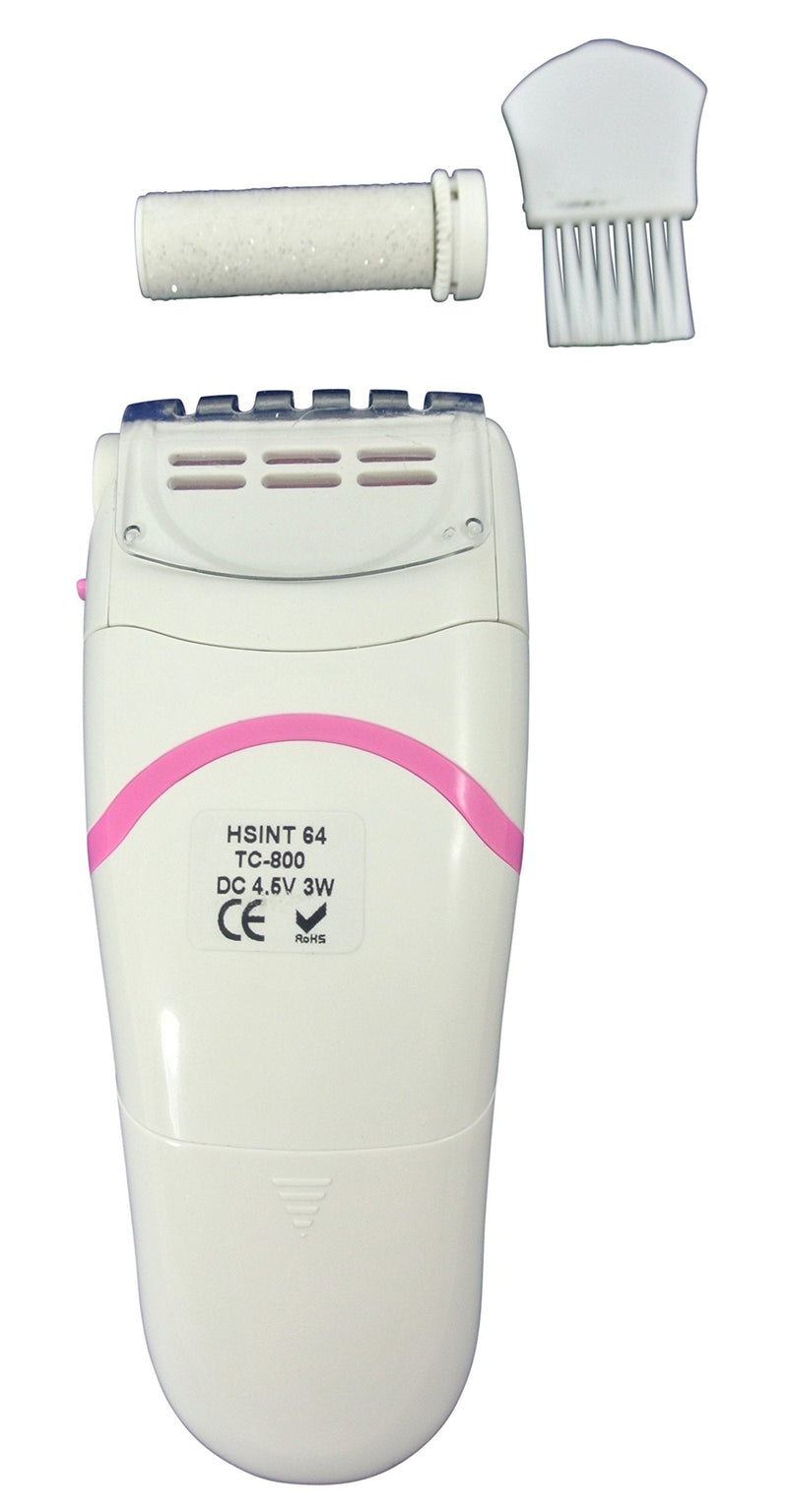 Powerful Callus Remover Battery Operated Professional Pedicure Device, Includes 2 Rollers - INTERTONIC© - BeesActive Australia
