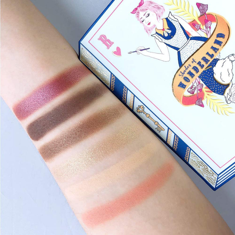 Shades of Wonderland Blush and Eyeshadow Palette - Highly Pigmented Shimmer Matte - Smooth With Moisturizing Jojoba Oil - Vegan and Cruelty Free - For All Skin Types - Unique Design - BeesActive Australia