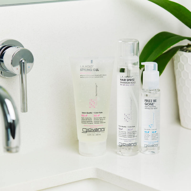 Giovanni 10008 L.A. Styling gel with organic ingredients, 201ml volume, of course - BeesActive Australia