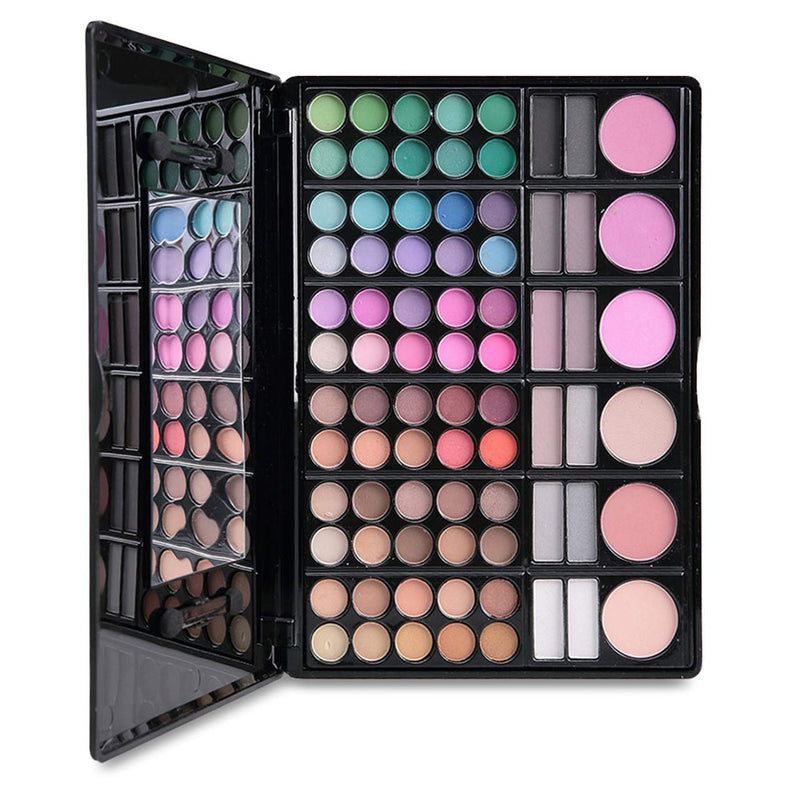 FantasyDay Pro Makeup Gift Set All In One Makeup Palette Cosmetic Contouring Kit 78 Colors Eyeshadow Palette with Blush, Face Powder and Lip Gloss #2 - Ideal Gift for Holiday - BeesActive Australia