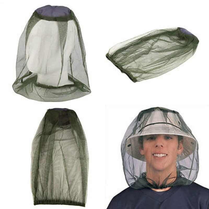 LUPO Head Net Mesh Bug Net Hood Face Netting - Protect from Mosquito Insect Midges Bug Bee Gnats - BeesActive Australia