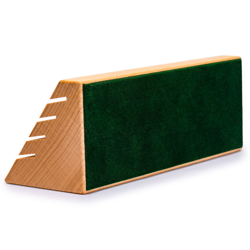 Yellow Mountain Imports Standard-Size Solid Beechwood Playing Card Holders/Racks - Set of 2 - Card Organizers - BeesActive Australia