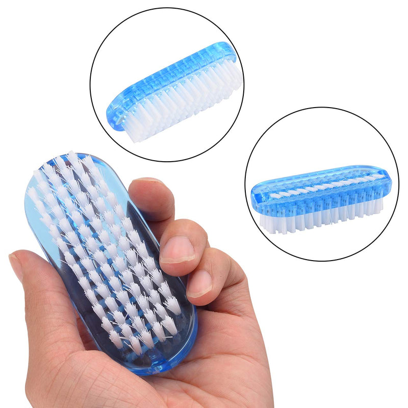 CM Two-sided Manicure Nail Brush Fingernail Scrubbing Cleaning Brushes for Hands and Nails, 4 Pack - BeesActive Australia