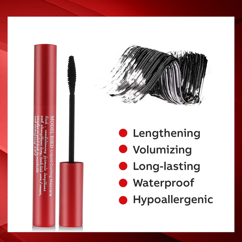 Maycreate 4D Silk Fiber Lash Mascara，Waterproof & Luxuriously Longer 4D Mascara, Thicker, Voluminous Eyelashes, Long-Lasting - BeesActive Australia