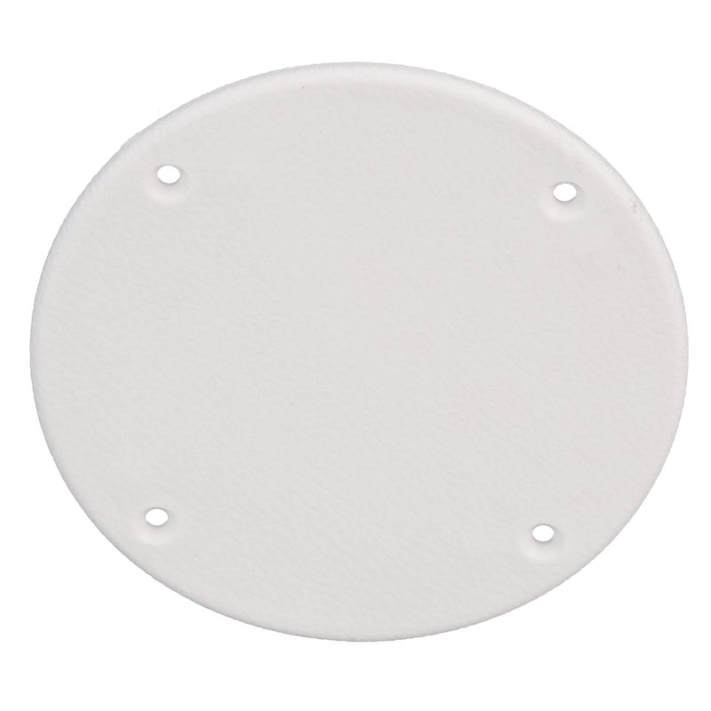 [AUSTRALIA] - SEACHOICE 39601 Mounted Boat Plate Cover, Arctic White Finish, up to 4 Inches 