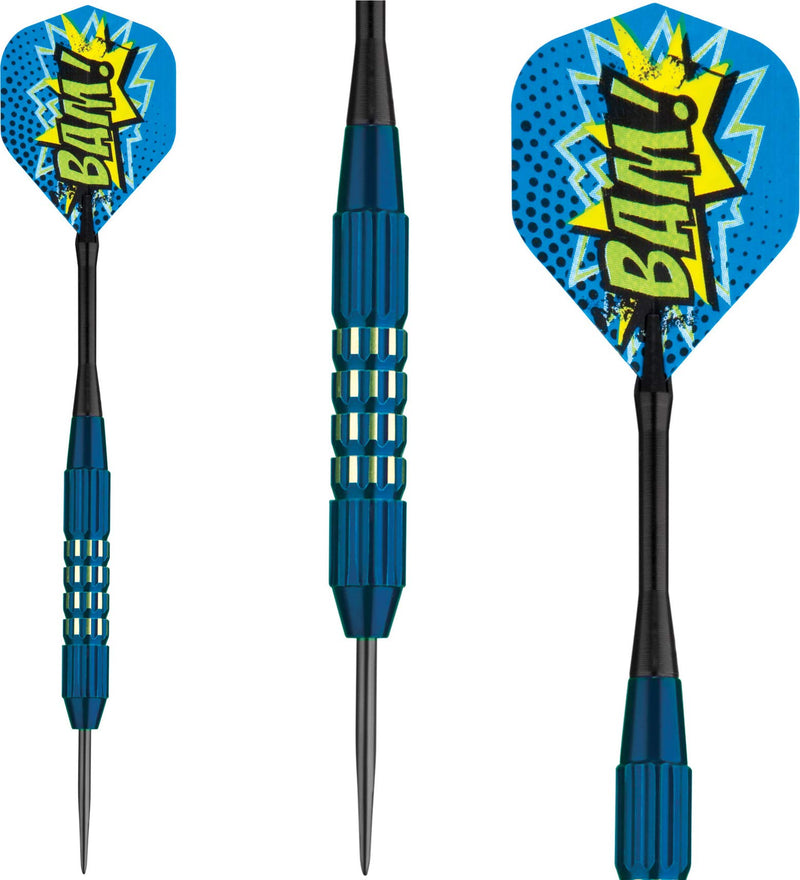 [AUSTRALIA] - Viper Comix Steel Tip Darts, 22 Grams Blue (BAM) 