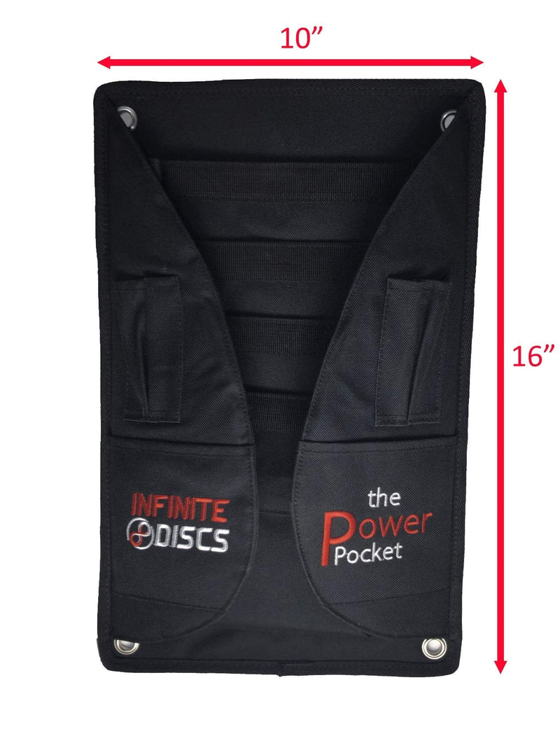 Infinite Discs Power Pocket - Disc Golf Cart Putter Pouch for Discs and Disc Golf Accessories - BeesActive Australia