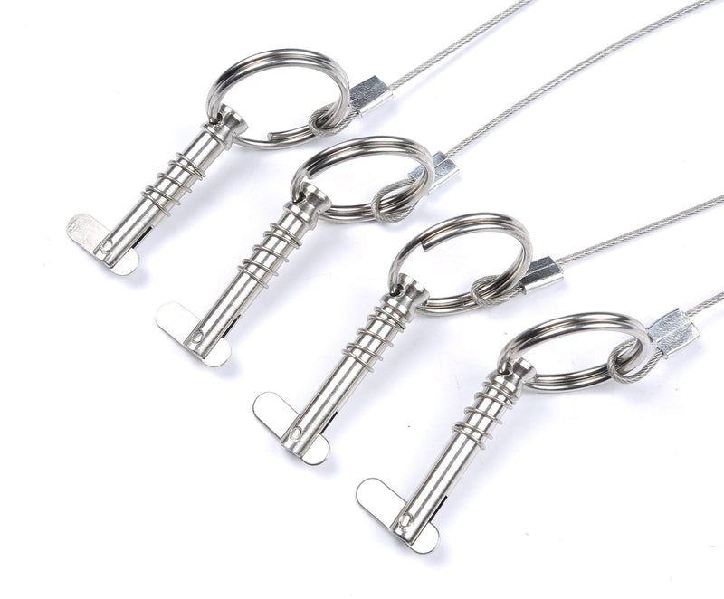 Thorn Boat Bimini Quick Release Pin with Lanyard (4 PCS) - BeesActive Australia