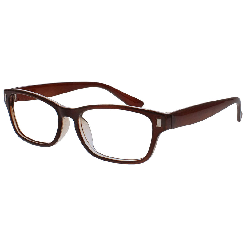 The Reading Glasses Company Black Brown Readers Value 2 Pack Mens Womens RR77-12 +3.00 +3.00 Magnification Black & Brown - BeesActive Australia