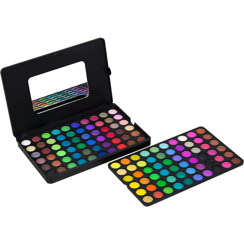 Ver Beauty Starr 120 Colors Shimmer & Matte Professional Highly Pigmented Eyeshadow Palette Collection Makeup Cosmetics Kit Eye Set, Black Starr Lush - BeesActive Australia