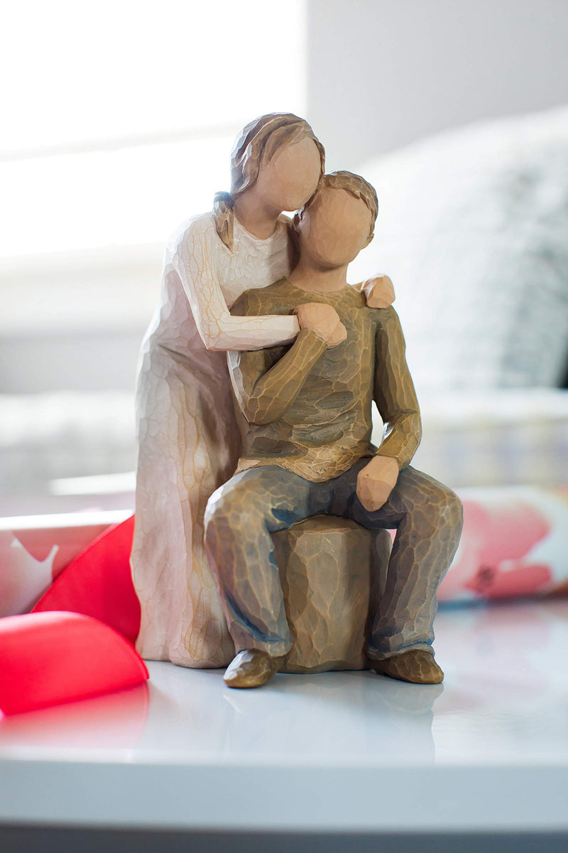 Willow Tree You and Me, Sculpted Hand-Painted Figure Natural - BeesActive Australia