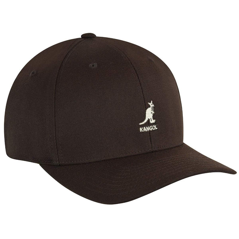 Kangol Men, Women Wool Flexfit Baseball Large-X-Large Brown - BeesActive Australia