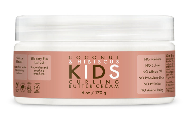 Shea Moisture Coconut & Hibiscus Kids Curling Butter Cream, 6 Ounce, 2Pack - BeesActive Australia