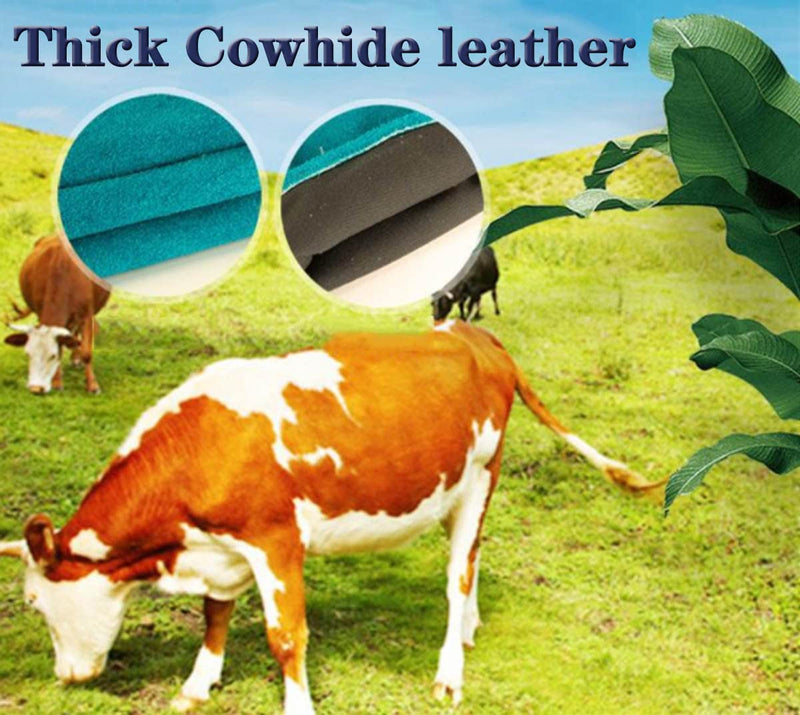 Animal Handling Glove Anti Scratch Protective Gloves for Training Dogs Cat Bird Snake Parrot Lizard Wild Animals Reptiles - Bite Resistant Gloves (Blue) - BeesActive Australia