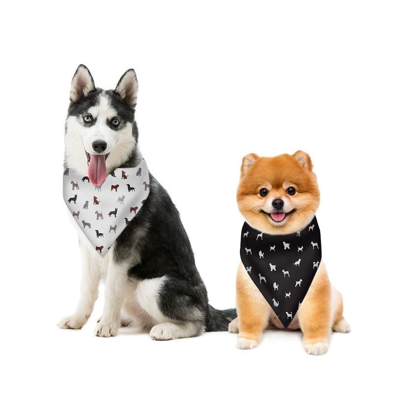 Advocator Dog Birthday Bandana Scarf Triangle Cotton Dog Scarf for Pet Puppy Cat 3pcs camo - BeesActive Australia
