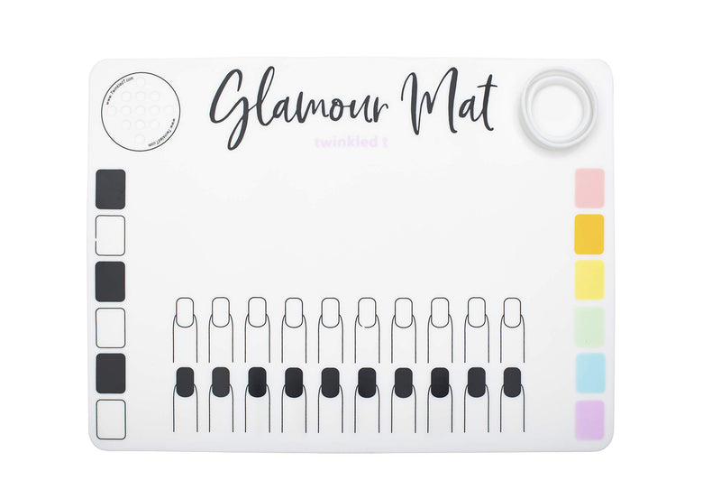 Twinkled T Nail Art Glamour Mat - BeesActive Australia