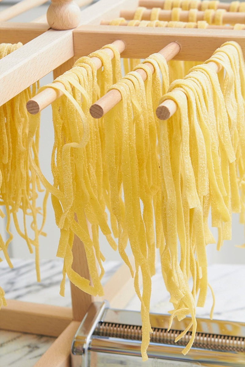 Pasta Drying Rack By Imperia - Made in Italy with Italian Beech Wood Construction - Holds 1lb of Pasta - BeesActive Australia