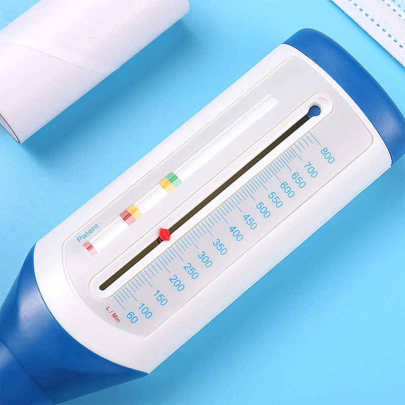 ULTECHNOVO Flow Meter- Lung Exerciser Standard Spirometry Flow Meter Expiratory Flow Meter Asthma Monitor for Women Men - BeesActive Australia