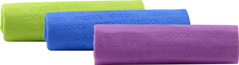 [AUSTRALIA] - O2COOL ArctiCloth Sport Cooling Towel Green, Blue & Purple 