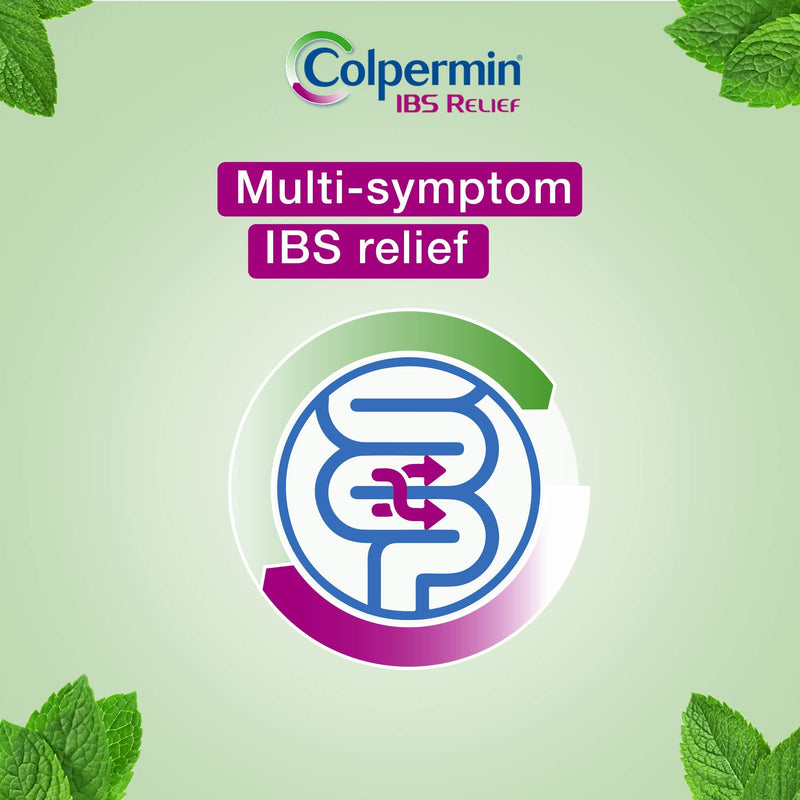 Colpermin IBS Relief - Peppermint Oil Capsules for Irritable Bowel Syndrome – Colpermin Capsules - 100 Pack - BeesActive Australia