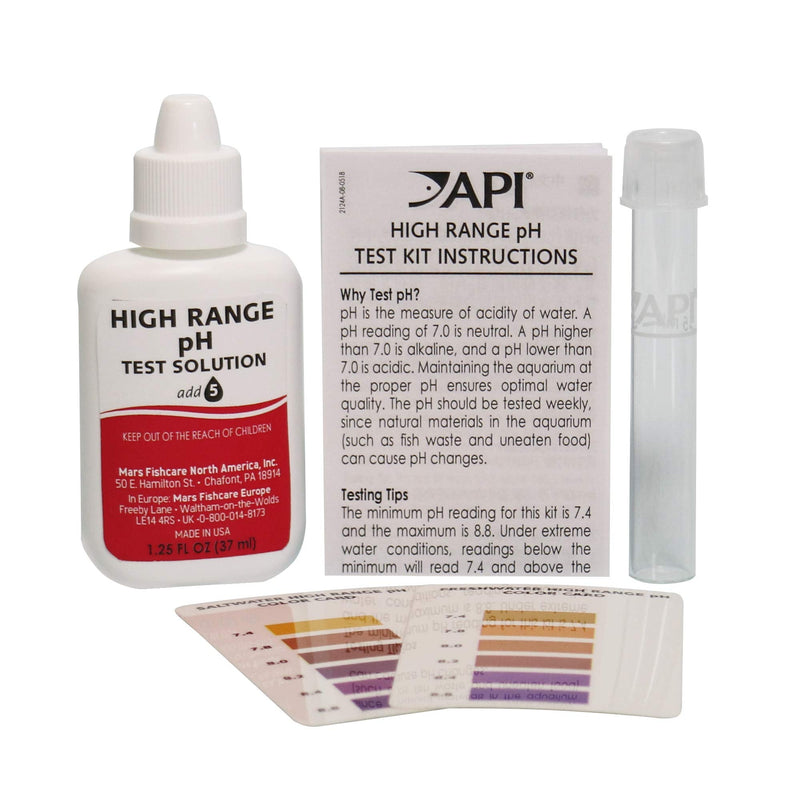 API HIGH RANGE PH TEST KIT 160-Test Freshwater and Saltwater Aquarium Water Test Kit, 150-watt halogen bulb - BeesActive Australia