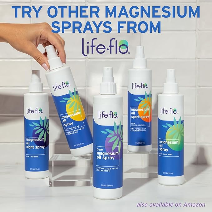 Life-Flo - Magnesium Oil Spray - 8 Pounds - BeesActive Australia