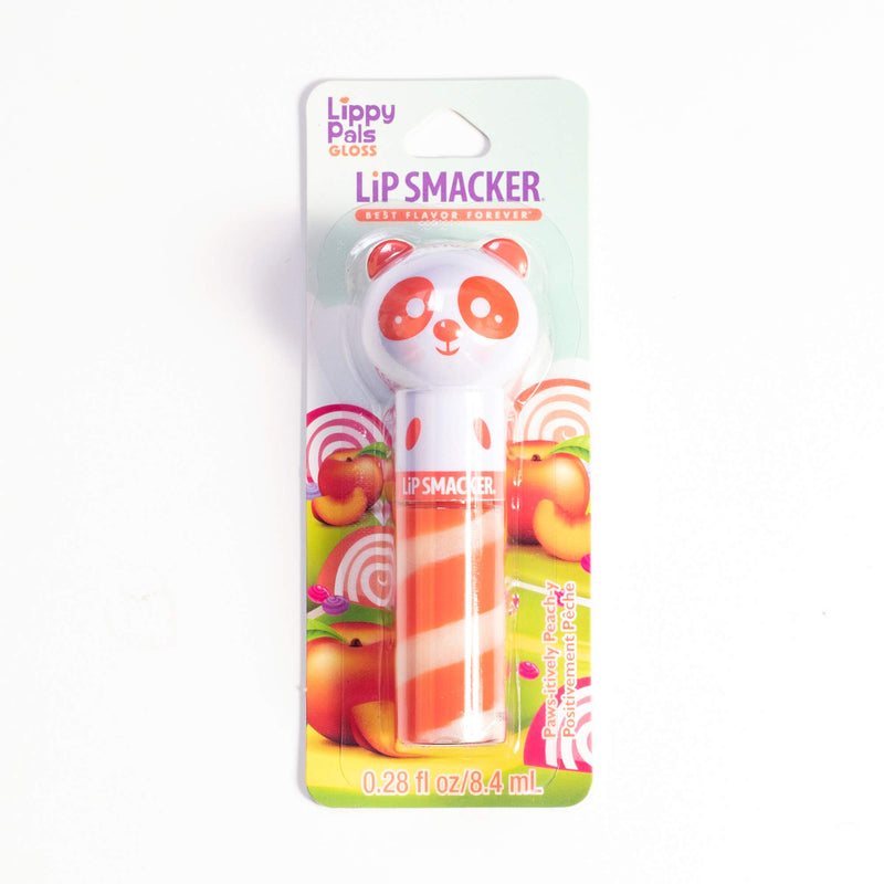 Lip Smacker Lippy pal swirl lip gloss, Panda - Paws-Itively Peachy, 0.14 Ounce - BeesActive Australia