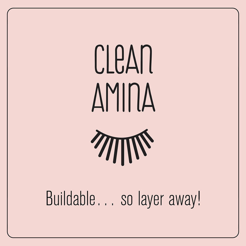 CLEAN AMINA Volumizing Mascara Black (.33 fl oz (Single)) .33 Fl Oz (Single) - BeesActive Australia