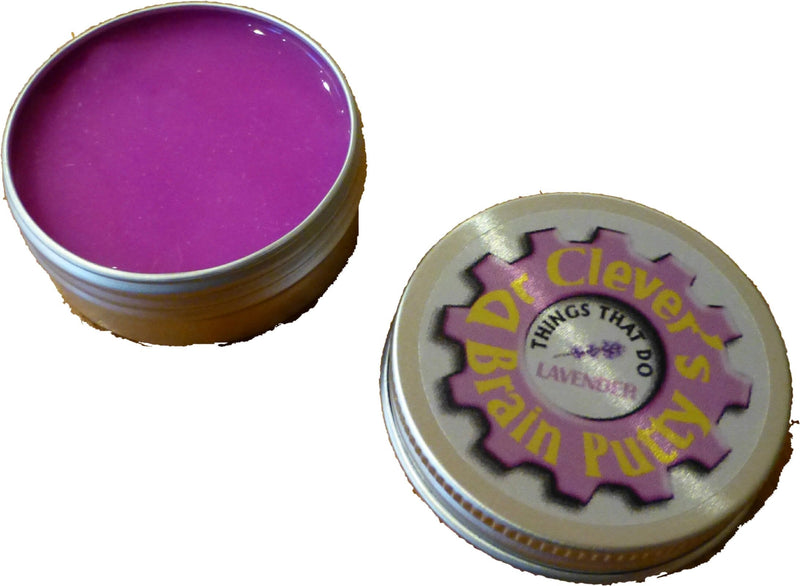 Dr Clever Stress Putty | Sensory Relief | Fidget Toy | Relax and Concentrate | Lavender Scented 20g tin - BeesActive Australia