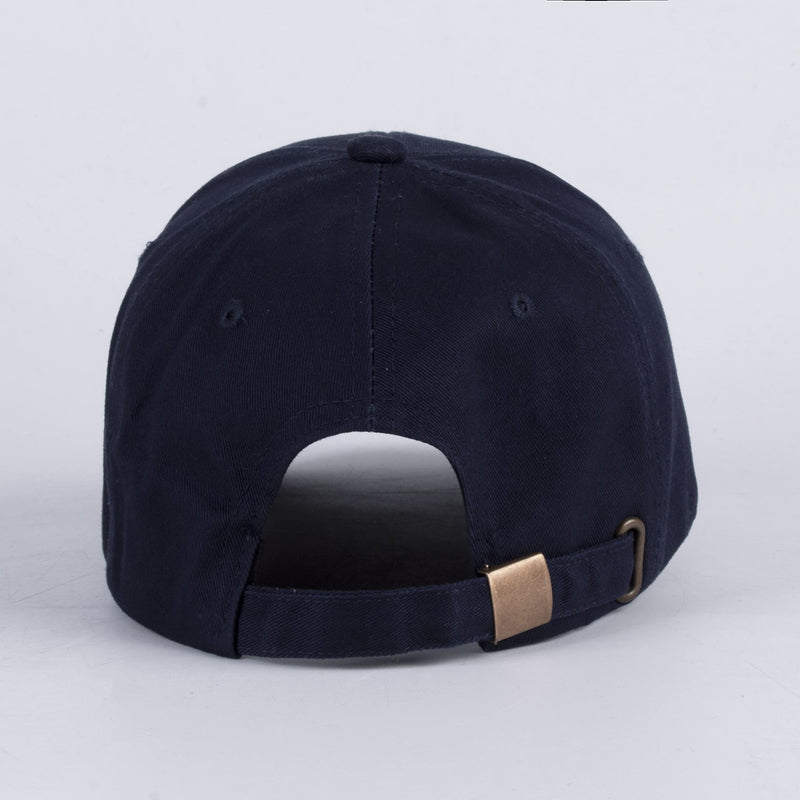 LANGZHEN Unisex Baseball Cap 100% Cotton Fits Men Women Washed Denim Adjustable Dad Hat Structured-navy Large - BeesActive Australia